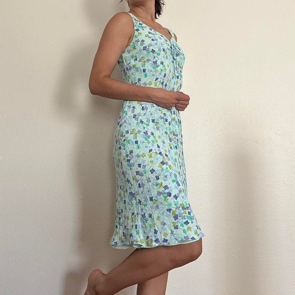 Vintage Y2K Ann Taylor Loft Floral Slip Dress